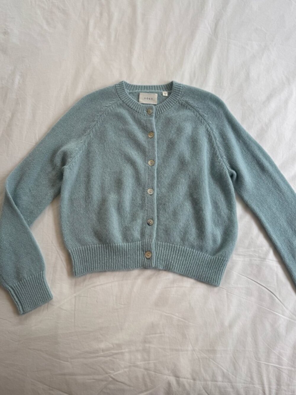 Doen the petra cardigan in blue